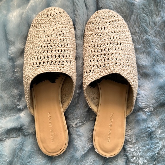 Magda Butrym Shoes - MAGDA BUTRYM CROCHET SLIPPERS